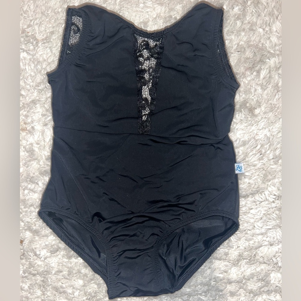 Girls Lace Tank Leotad